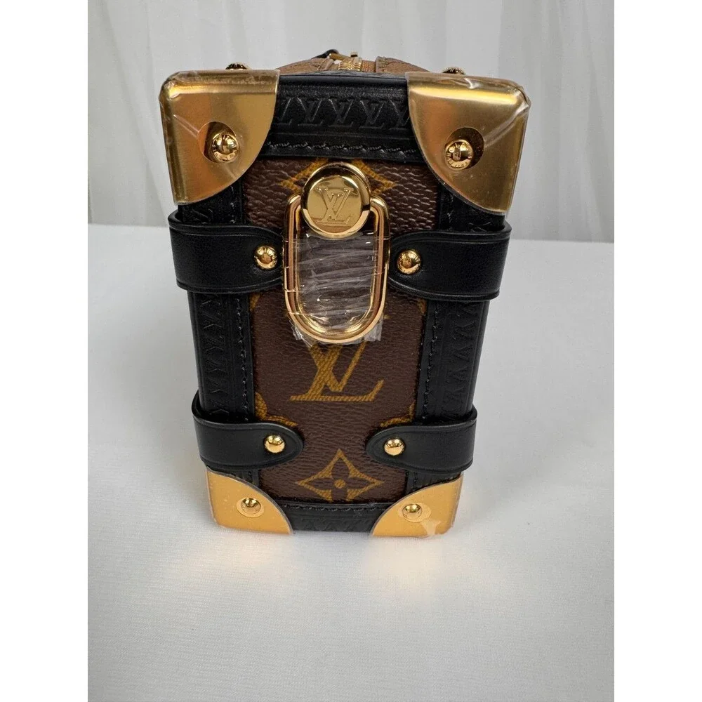 Louis Vuitton Side Trunk Handbag Reverse Monogram Canvas PM - Picture 6 of 11